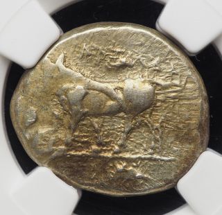 Lycian Dynasts.  Kuprilli.  470 - 440 Bc.  Ar Stater,  Extremely Rare,  Ngc Vf