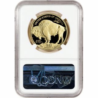 2019 - W American Gold Buffalo Proof 1 oz $50 NGC PF70 UCAM First Day Issue 1st 2
