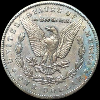 1893 - CC Morgan Silver Dollar NEARLY UNCIRCULATED Rare Carson City $1 Collectible 2
