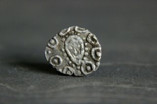 Medieval Anglo - Saxons Silver Coin Sceat 710 - 760 Ad