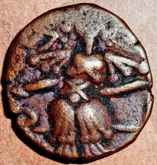 INDIA ANCIENT - KIDARITIES OF KASHMIR - TORAMANA II (530 - 570 AD) STATER KKD122 2