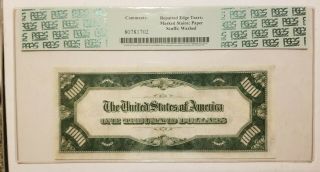 1928 Thousand Dollar Note US,  PCGS,  PPQ35 3