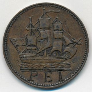 ,  Rare,  Br 997 Ships Colonies & Commerce With " Pei " Counterstamp