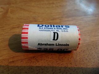 2010 - Presidential Dollar Coin - Abraham Lincoln - Roll