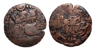 (20147) Ancient Khwarizm.  Ae Coin.  Kanik.