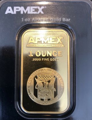 1 Oz Gold Bar - Apmex