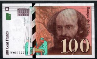 100 Francs Cezanne 1998 Xf