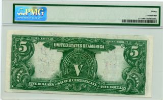 1899 $5 Silver Certificate Fr 277 - Chief Running Antelope - PMG 30 Very Fine 2