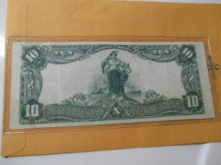 1902 $10 THE FAIRFIELD NATIONAL BANK OF LANCASTER,  OHIO (NOTE) 2