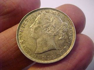 1899 Canada Newfoundland 20 Cent Au - Unc Rare Coin