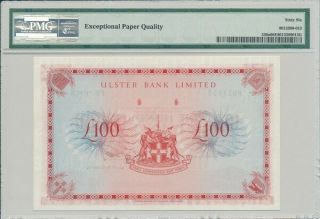 Ulster Bank Ltd.  Ireland - Nortehern 100 Pounds 1977 PMG 66EPQ 2