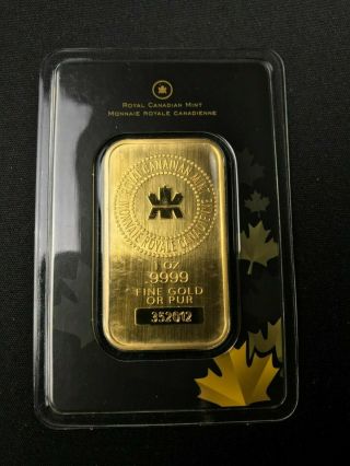 Royal Canadian 1oz Gold Bar