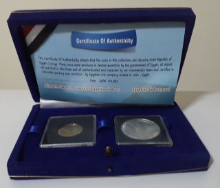 2019 Egypt Coin Set For 100th Anniversary Of American University In Cairo Auc