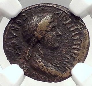 Agrippina Ii Junior Nero Mom Aezanis Phrygia Rare Ancient Roman Coin Ngc I72940