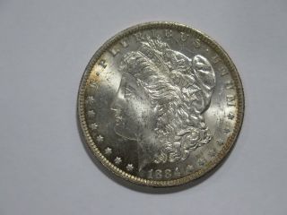 Morgan 1884 O $1 Unc Dollar 90 Silver Coin A ✮cheap✮ ✮no Reserve ✮