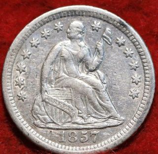 1857 - O Orleans Seated Liberty Silver Half Dime