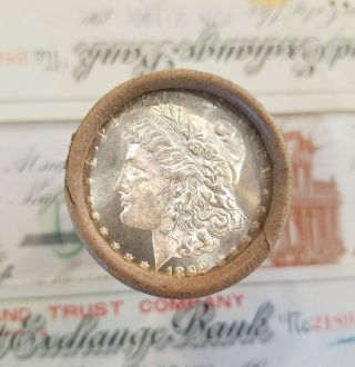$20 Silver Dollar Roll 1892 And Cc Morgan Dollar Ends