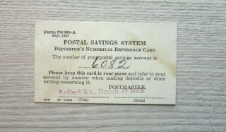 3 1939 Series $500 Postal Savings System Certificate Detroit with Reissue Certs 3