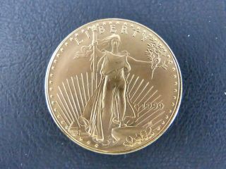 Uncirculated 1999 United States American Eagle $50 1 oz GOLD Coin 2