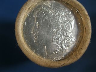 $20 Dollar Silver Dollar Roll 1893 And Cc Dmpl Ends S/h