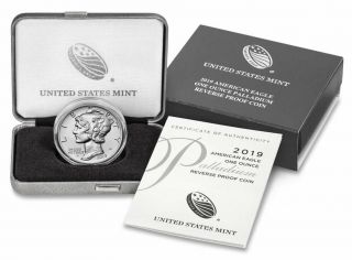 American Eagle 2019 One Ounce Palladium Rev Prf Coin (19ek) - Confirmed.  Fdoi