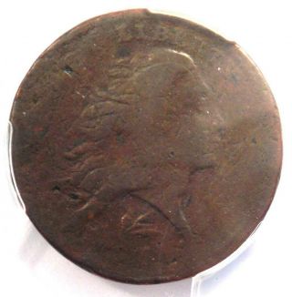 1793 Flowing Hair Wreath Cent 1c (lettered Edge) - Pcgs Vg Detail - Rare Coin