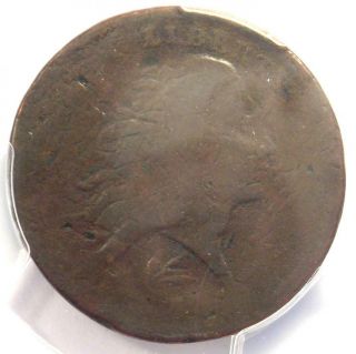 1793 Flowing Hair Wreath Cent 1C (Lettered Edge) - PCGS VG Detail - Rare Coin 5