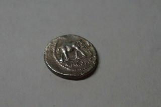 Julius Caesar.  Silver Denarius 49 - 48 Bc.