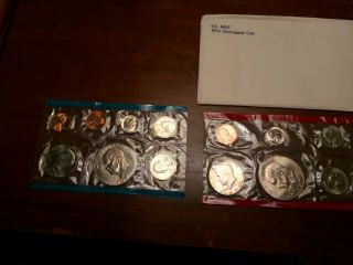 1974 Uncirculated Set with Doubled Die Obverse DDO FS - 101 Kennedy Half 2