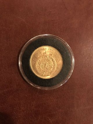 1959 Mexico Gold 20 Peso Coin