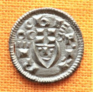 Medieval Silver Coin - Arpad Dynasty - Bela Ii.  Rex Sigla Denar 1131 - 1141.