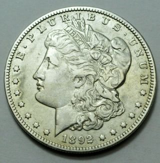 1892 - O Morgan Dollar Low Mintage,  Rare,  Key Date $1 Silver Coin, .