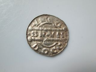 Friesland 11 century silver denar,  Dokkum Gf.  Bruno III 1050 - 57 Dbg.  499 2