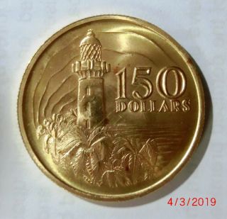 $150 Gold Coin Issued To Celebratel 150th Anniversary Of Singapore 