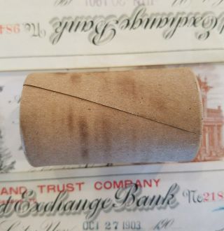 $20 Silver Dollar Roll 1893 and CC Morgan Dollar Ends 6