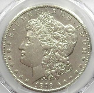 1879 - Cc Morgan Silver Dollar Pcgs Au53 Valued At $3,  100