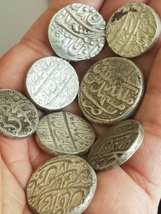 Ancient coin joblot greek islamic mughal medal sikh ranjit dev shahi indo greek 8