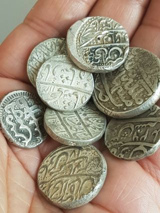 Ancient coin joblot greek islamic mughal medal sikh ranjit dev shahi indo greek 9