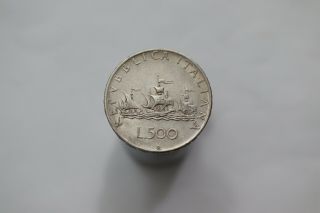 Italy 500 Lire 1959 Silver B19 K6185