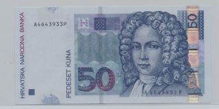 [$] Croatia,  2002,  50,  Gem Unc