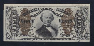 Us 50c Fractional Currency 3rd Issue Fr 1334 Ch Au (- 001)