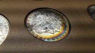 1888 O Morgan Scarface Silver Dollar Top 100 VAM 1B Toner 6