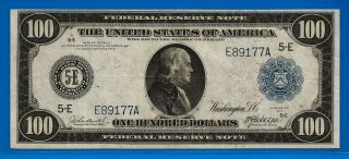 1914 $100 Frn ( (richmond))  E89177a.