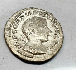 Gordian Iii 240 Ad Silver Denarius Roman Imperial Coin Ric 81 Rev.  On Horseback