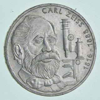 Silver - World Coin - 1988 Germany 10 Mark - World Silver Coin 15.  4 Grams 080