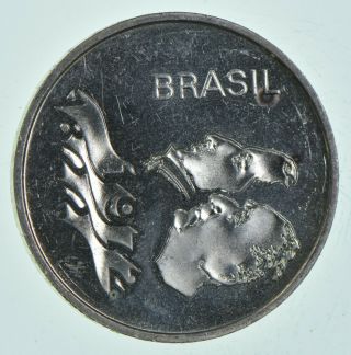 Silver - World Coin - 1972 Brazil 20 Cruzeiros - World Silver Coin 18.  2g 092