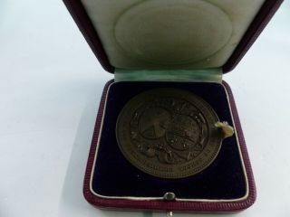 1913 Canada Mont Royal School Medal & Case