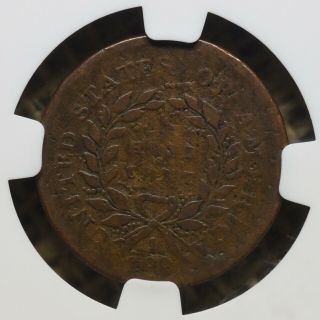 1793 1/2C NGC VG10 Liberty Cap Half Cent Facing Left 2