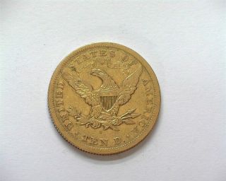 1868 - S LIBERTY HEAD $10 GOLD EAGLE EXTREMELY FINE VERY RARE LOW MINTAGE 3