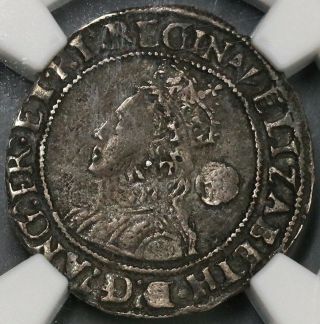 1565 Ngc Vf 35 Elizabeth I 3 Pence Great Britain Silver Coin S - 2565 (19082801c)